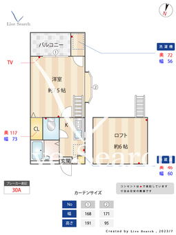 スプレンディドバース 201 【福岡県別府駅】 の間取り図
