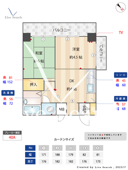 サニーハイム目白台 402 【東京都雑司が谷駅】 の間取り図