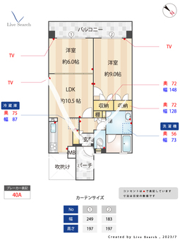 アクシオン高宮 202 【福岡県高宮】 の間取り図