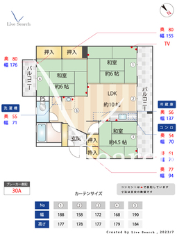 コーポ皿山 201 【福岡県西鉄　高宮駅】 の間取り図