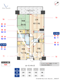 西新南スペーススクエア 202 【福岡県西新駅】 の間取り図