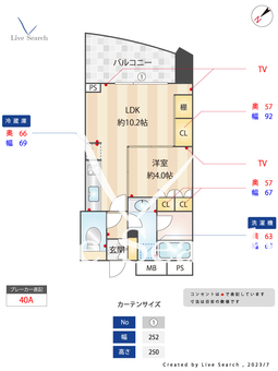 パークコート恵比寿ヒルトップレジデンス 601 【東京都恵比寿駅】 の間取り図