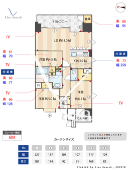 サンメゾン大濠公園北 801 【福岡県大濠公園駅】 の間取り図
