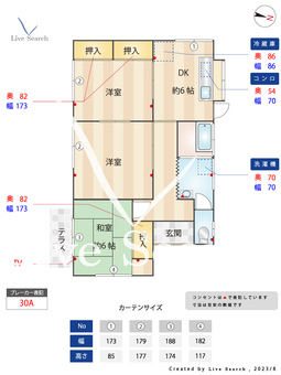 柴田貸家 5 【福岡県西鉄香椎神宮駅】 の間取り図