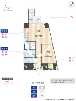 ルーナ ピィエナ代々木上原 103 【東京都代々木上原駅】 の間取り図