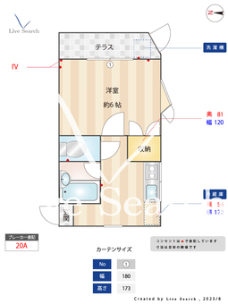 アラード・リオ藤井 103 【東京都和泉多摩川駅】 の間取り図