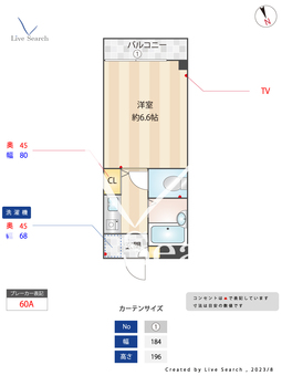 プリマヴェーラ 202 【東京都狛江駅】 の間取り図