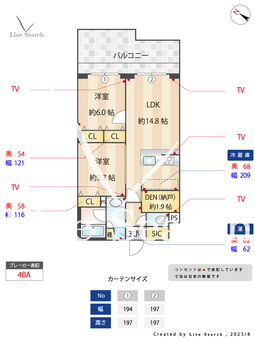 アジュールテラス目黒祐天寺 103 【東京都祐天寺駅】 の間取り図