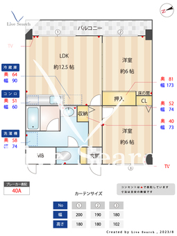ネオポリス大橋 703 【福岡県大橋駅】 の間取り図