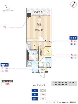 サニーサイドアップ 303 【福岡県博多駅】 の間取り図