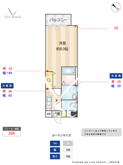 シンフォニア美野島 604 【福岡県博多駅】 の間取り図