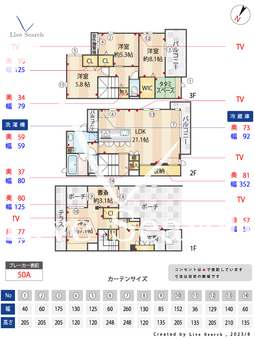 D-room大濠公園北 103 【福岡県唐人町駅】 の間取り図