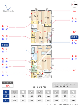 カサブランカW  【福岡県博多南駅】 の間取り図