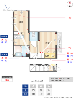 翔 202 【東京都八幡山駅】 の間取り図
