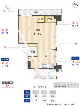 ビスタ洗足池 202 【東京都洗足池駅】 の間取り図