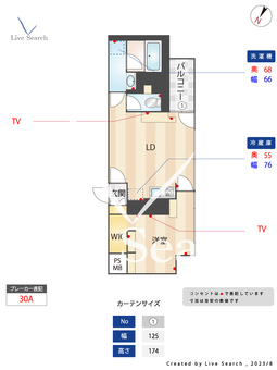 ロイズ博多 605 【福岡県中洲川端駅】 の間取り図