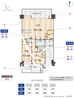 プレミスト西新 204 【福岡県西新駅】 の間取り図