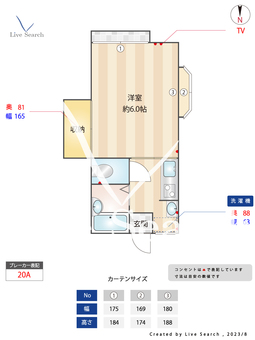 ジュネスひがし 201 【東京都西荻窪駅】 の間取り図