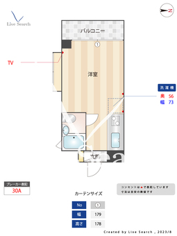 パークハイム駒沢 201 【東京都駒沢大学駅】 の間取り図