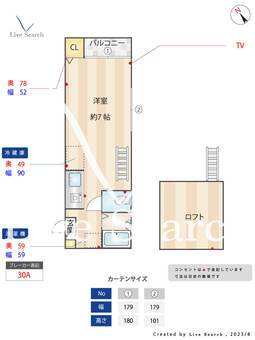 FieldⅠ 101 【福岡県馬出九大病院前】 の間取り図