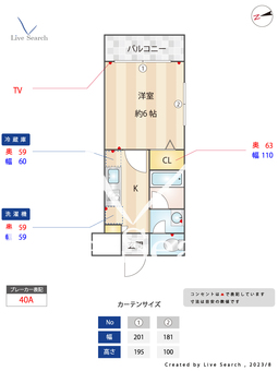 Yayoidai　Dento　Hills 104 【神奈川県弥生台駅】 の間取り図