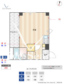 パークコート東高円寺 301 【東京都東高円寺駅】 の間取り図