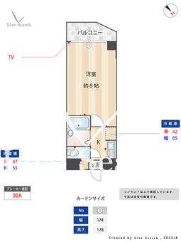 ソシエール高宮 402 【福岡県高宮駅】 の間取り図