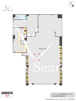 田口ビル 1F 【兵庫県魚住駅】 の間取り図