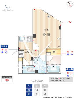 DORACOHNI WASEDA 102 【東京都早稲田】 の間取り図