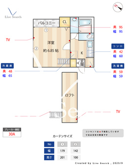コンフォートベネフィス博多駅南Ⅱ 201 【福岡県竹下駅】 の間取り図