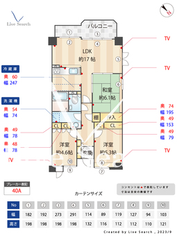 ラ・エスペランサ 204 【東京都東伏見駅】 の間取り図
