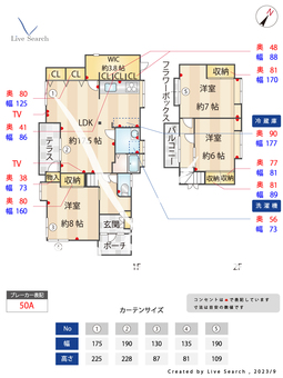 田島3丁目戸建  【福岡県茶山駅】 の間取り図