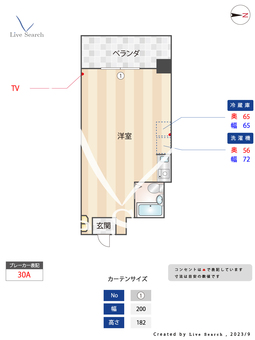 ハウスユマニテ今宿 408 【福岡県今宿駅】 の間取り図
