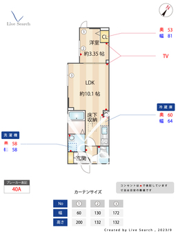 アヴァンス西小岩 101 【東京都小岩駅】 の間取り図