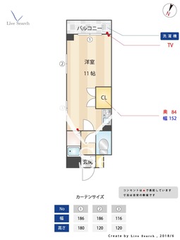 エクレール梅光園 307 【福岡県別府駅】 の間取り図