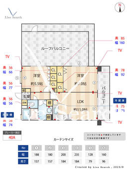 クリオ新宿西戸山壱番館 406 【東京都大久保駅】 の間取り図