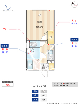 エルファーロ笹塚Ⅰ 205 【東京都笹塚駅】 の間取り図
