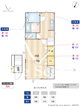 アイビーハイム 201 【東京都高円寺駅】 の間取り図