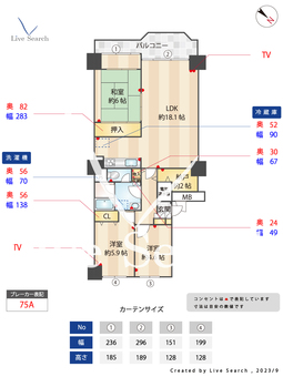 ポートピアプラザD棟 706 【兵庫県みなとじま駅】 の間取り図