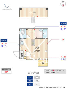 アイコート自由が丘 105 【東京都自由が丘】 の間取り図