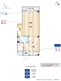 パークハイツ七隈 201 【福岡県七隈駅】 の間取り図