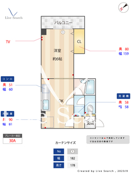 ハイツスズキ 203 【東京都池袋駅】 の間取り図