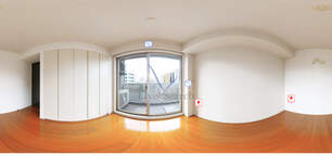 パークプレシャス大濠 407 【福岡県唐人町駅】 の間取り図