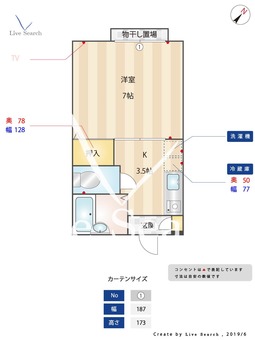 エミナンス倉富 202 【福岡県福大前駅】 の間取り図