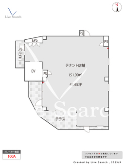 （仮）香椎駅前テナントビル 3 【福岡県JR香椎駅】 の間取り図