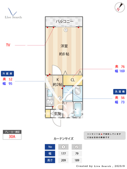 パルテノン 103 【東京都千歳烏山駅】 の間取り図