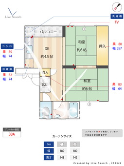 多賀団地 253 【福岡県高宮駅】 の間取り図