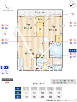 セリジェブラン赤塚新町 201 【東京都地下鉄成増駅】 の間取り図