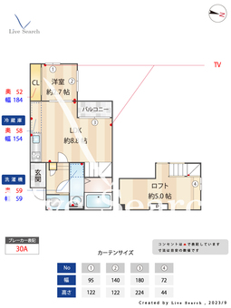 KSワンライフ次郎丸 202 【福岡県次郎丸駅】 の間取り図