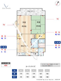 エスペランス 101 【東京都京成小岩駅】 の間取り図